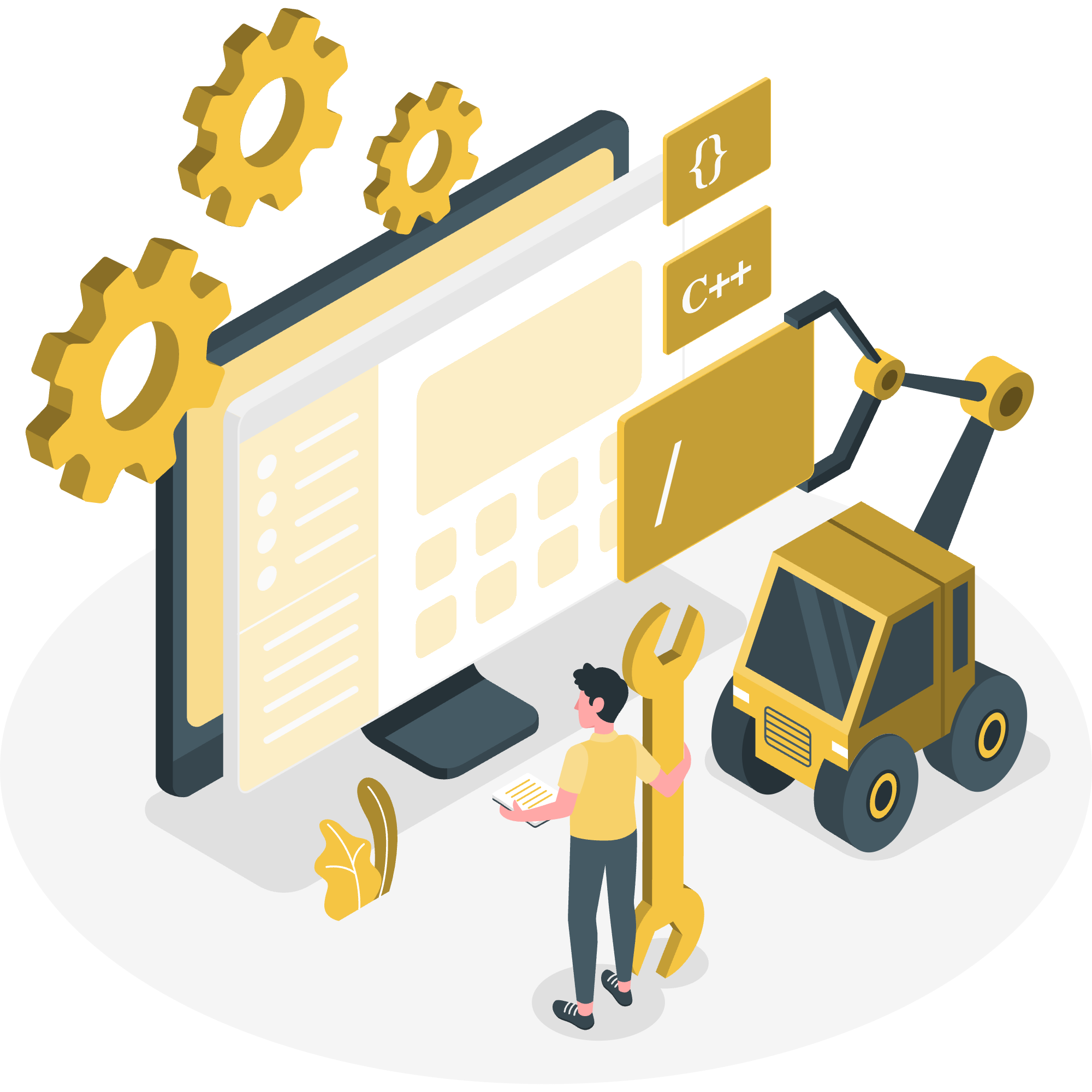 Software Development Service Visual